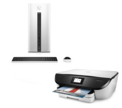 HP Pavilion 550-103na Desktop PC & ENVY 5546 Printer Bundle